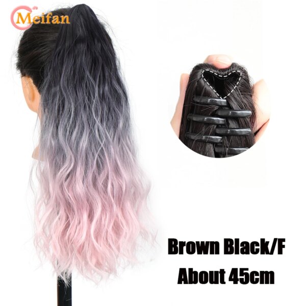 extension cheveux synthétique longue et ondulée Lolita