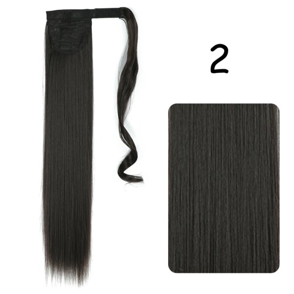 extension cheveux synthétiques bouclées, 22-32 pouces