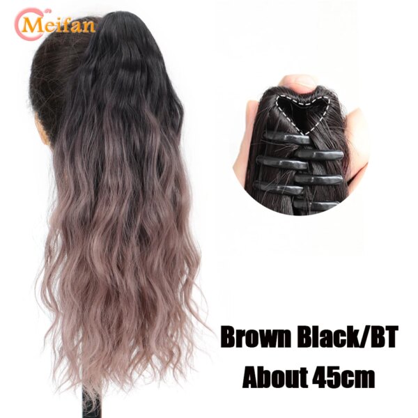 extension cheveux synthétique longue et ondulée Lolita