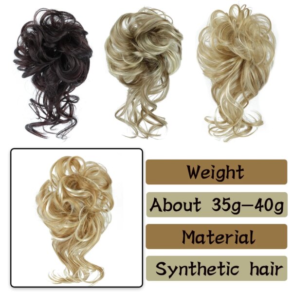 extension cheveux synthétiques pour femmes et filles