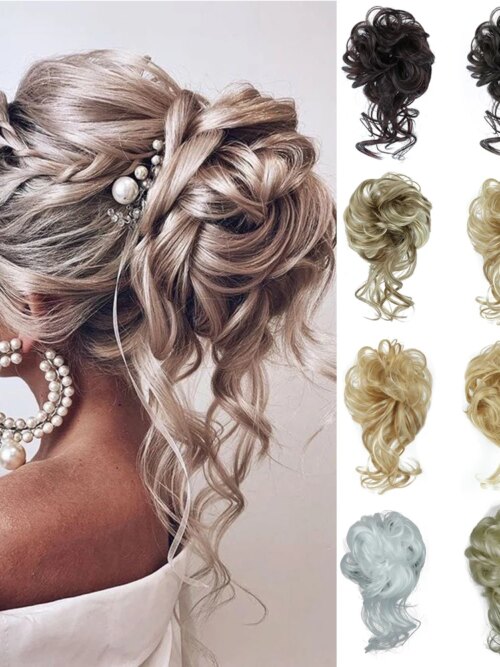 extension cheveux synthétiques pour femmes et filles
