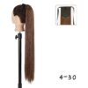 extension cheveux – queue de cheval synthétique longue bouclée