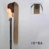extension cheveux – queue de cheval synthétique longue bouclée