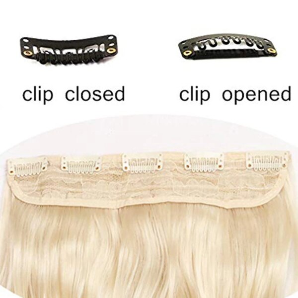 extension cheveux synthétiques de 32 pouces, postiche en Fiber