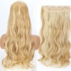 extension cheveux synthétiques de 32 pouces, postiche en Fiber