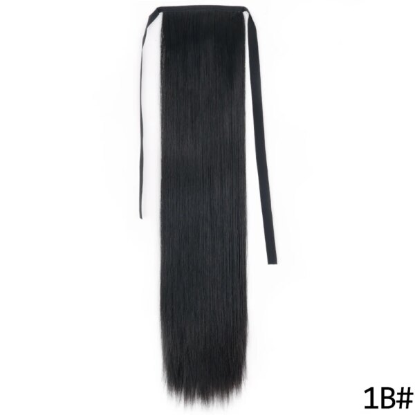 38203-3b2edd.jpg extension cheveux synthétiques à clipser, queue de cheval longue et lisse