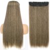 extension cheveux synthétiques de 32 pouces, postiche en Fiber