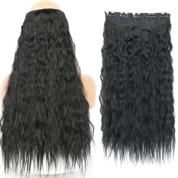 38365-c820f1.jpg extension cheveux synthétiques de 32 pouces, postiche en Fiber