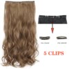 extension cheveux synthétiques lisses et longues