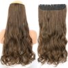 extension cheveux synthétiques de 32 pouces, postiche en Fiber