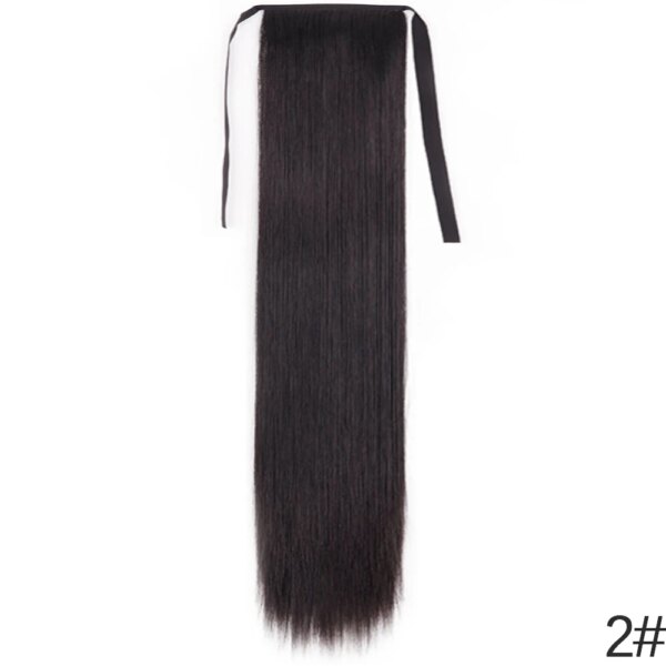 38690-ca43cb.jpg extension cheveux synthétiques à clipser, queue de cheval longue et lisse