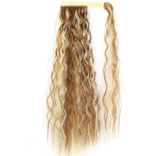 extension cheveux synthétiques longues et droites