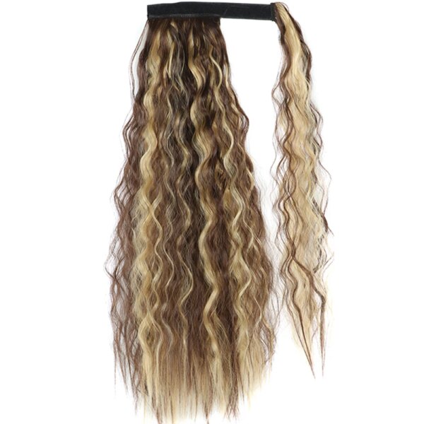 extension cheveux synthétiques longues et droites