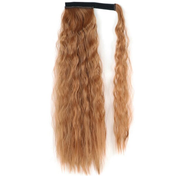 extension cheveux synthétiques longues et droites