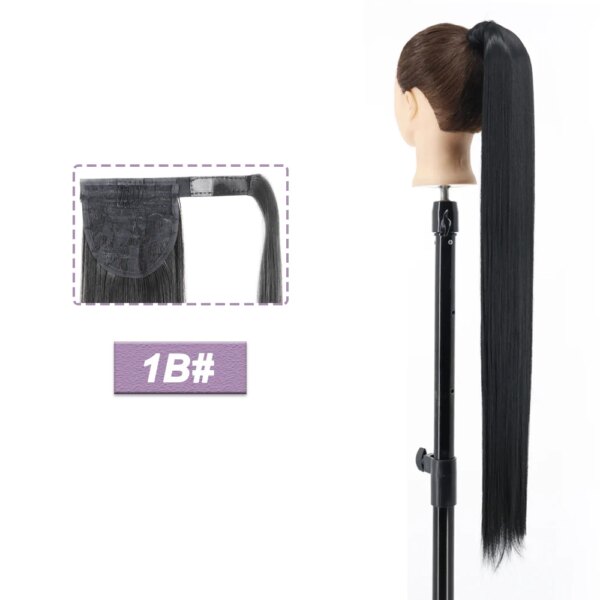 extension cheveux synthétiques à enrouler