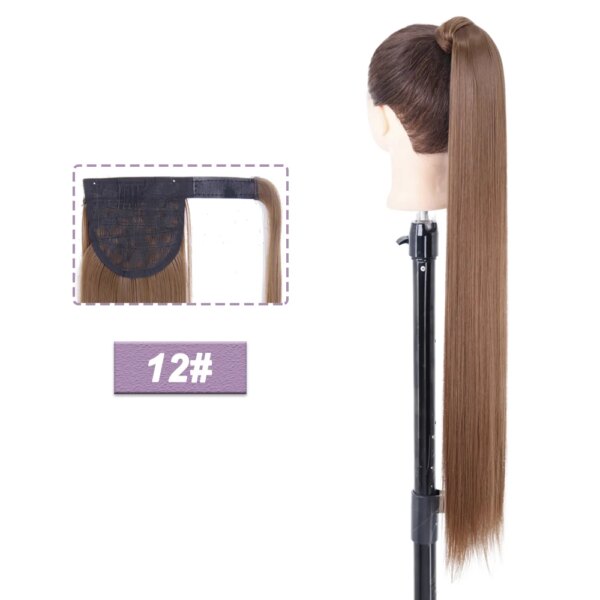 extension cheveux synthétiques à enrouler