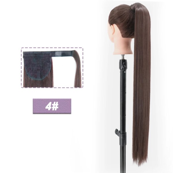 extension cheveux synthétiques à enrouler