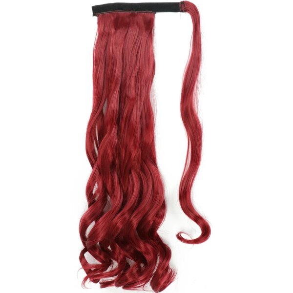 extension cheveux synthétiques longues et droites