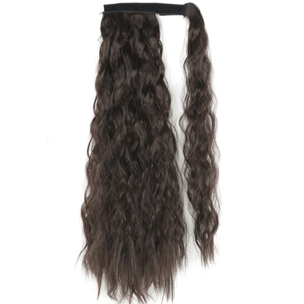 extension cheveux synthétiques longues et droites