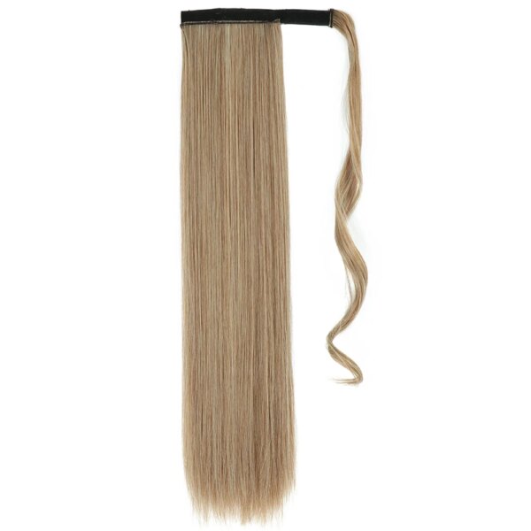 extension cheveux synthétiques longues et droites