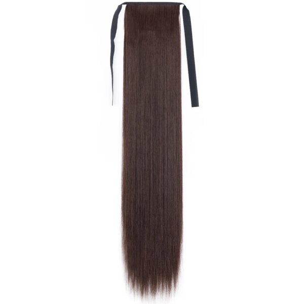 extension cheveux synthétiques longues et droites