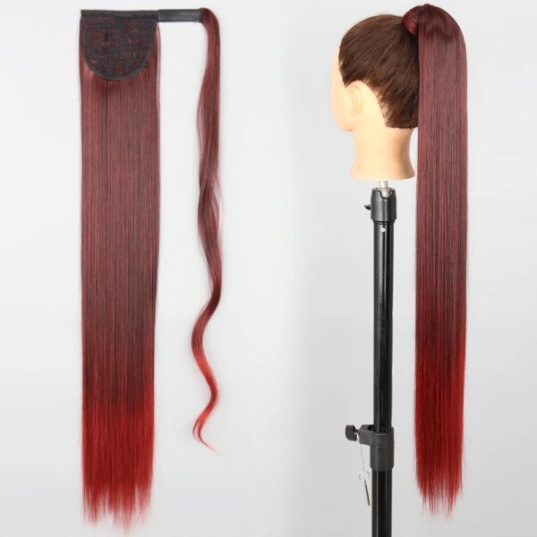 extension cheveux synthétiques à enrouler