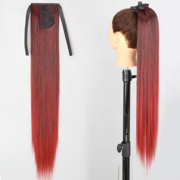 extension cheveux synthétiques à enrouler