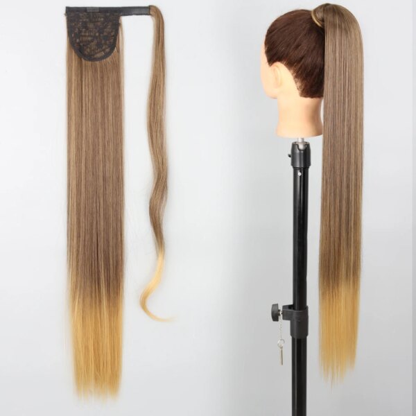 extension cheveux synthétiques à enrouler