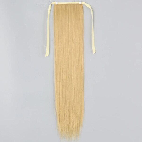 extension cheveux synthétiques longues et droites