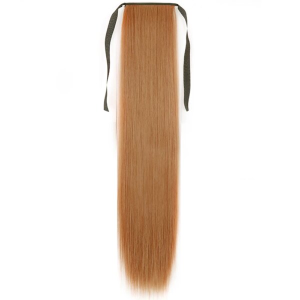 extension cheveux synthétiques longues et droites