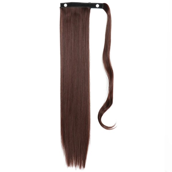 extension cheveux synthétiques longues et droites