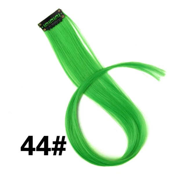 39711-5177ff.jpg extension cheveux synthétique à Clip, postiche lisse à 57 couleurs