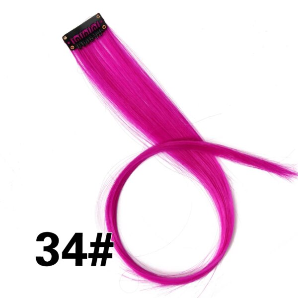 39721-ebf83c.jpg extension cheveux synthétique à Clip, postiche lisse à 57 couleurs