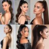 extension cheveux capillaire synthétique 24 pouces