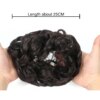 extension cheveux à Chignon, chouchous élastiques