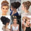 extension cheveux à Chignon, chouchous élastiques