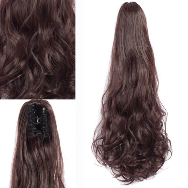extension cheveux capillaire synthétique 24 pouces