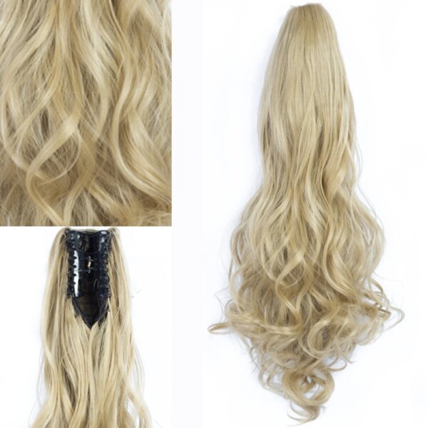 extension cheveux capillaire synthétique 24 pouces