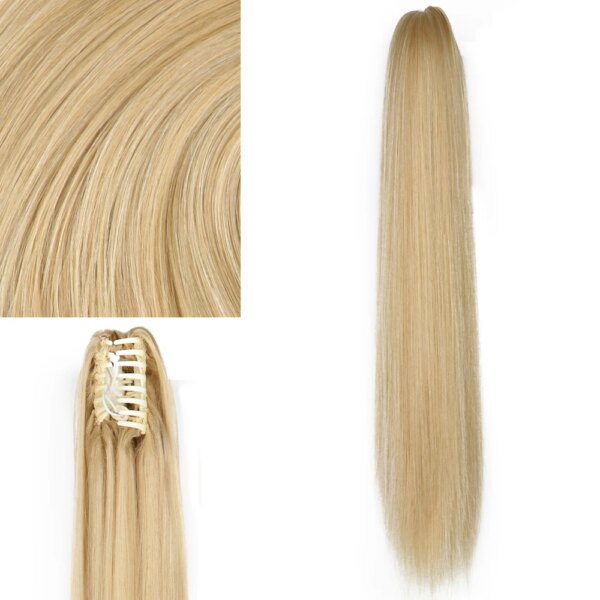extension cheveux capillaire synthétique 24 pouces