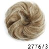 extension cheveux à Chignon, chouchous élastiques