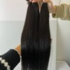 extension cheveux Humain YOCYTU 100% Human Hair Bundles Tissage Bresilien