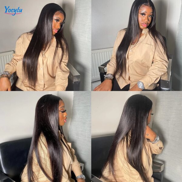 extension cheveux Humain YOCYTU 100% Human Hair Bundles Tissage Bresilien