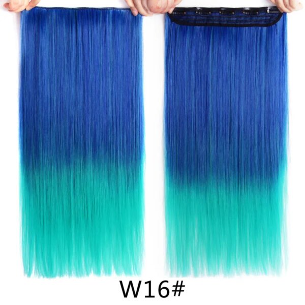 extension cheveux synthétiques à 5Clips