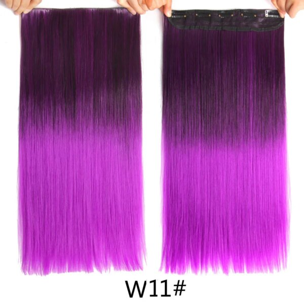 extension cheveux synthétiques à 5Clips
