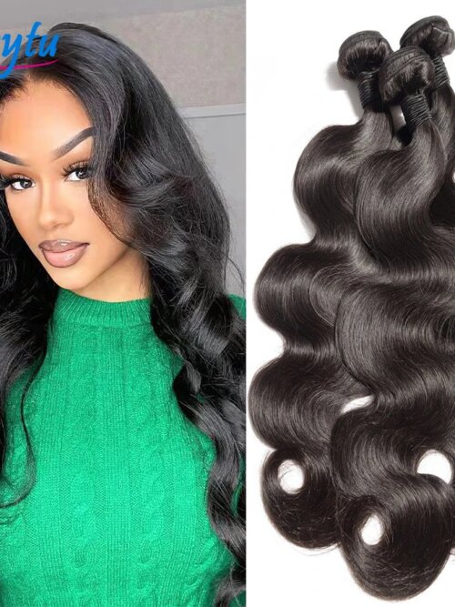 extension cheveux Tissage Brésilien Cheveux Humains 22 28 Pouces
