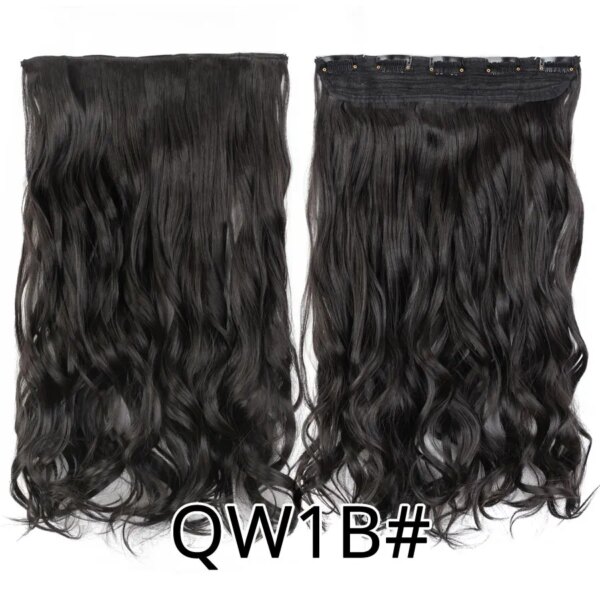 extension cheveux synthétiques à 5Clips