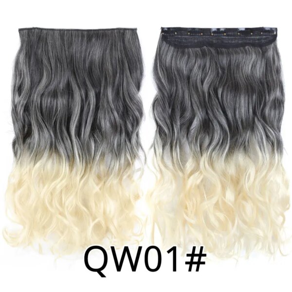 extension cheveux synthétiques à 5Clips