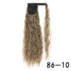 extension cheveux synthétique longue queue de cheval ondulée avec pince à cheveux