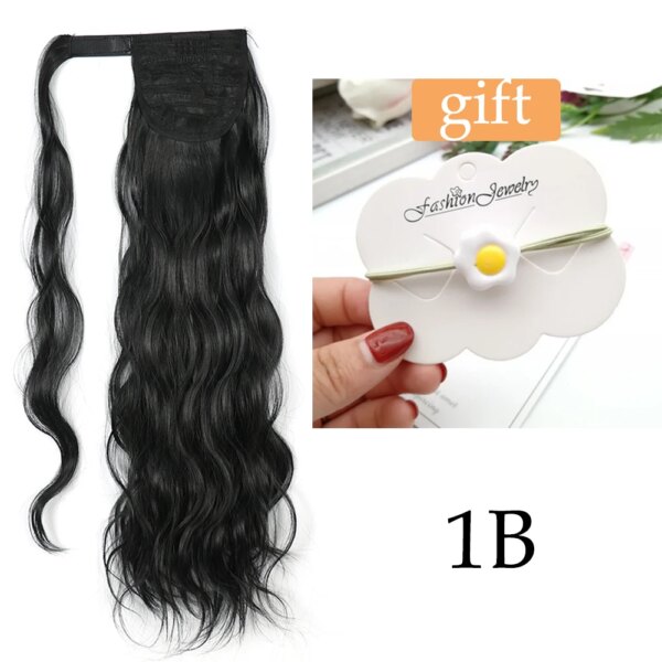 40265-eb3b00.jpg extension cheveux synthétique longue queue de cheval ondulée avec pince à cheveux