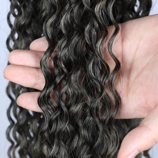 extension cheveux queue de cheval synthétique longue crépue et bouclée